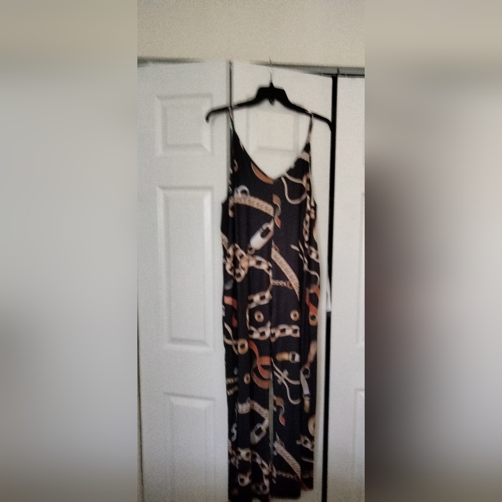 Chic Me Black and Gold romper